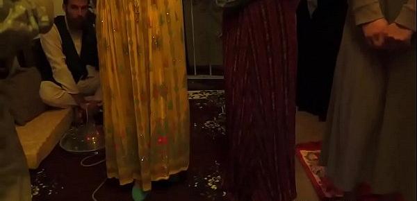  Two petite babes first time Afgan whorehouses exist!